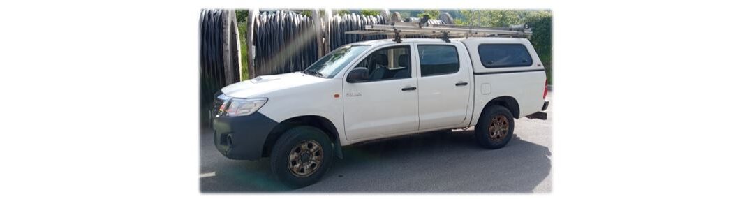 Donacija terenskega vozila Toyota Hilux