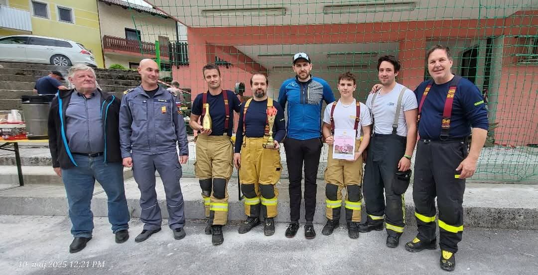 Tekmovanje v gasilsko-taktičnih veščinah za memorial Marijana Stresa 2025