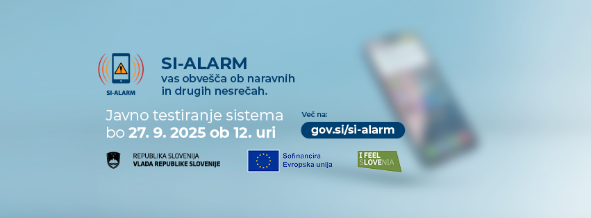 V soboto, 27. septembra, bo potekalo testiranje sistema SI-ALARM