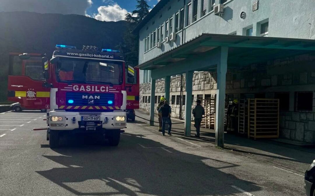 Vaja evakuacije v Mlekarni Planika