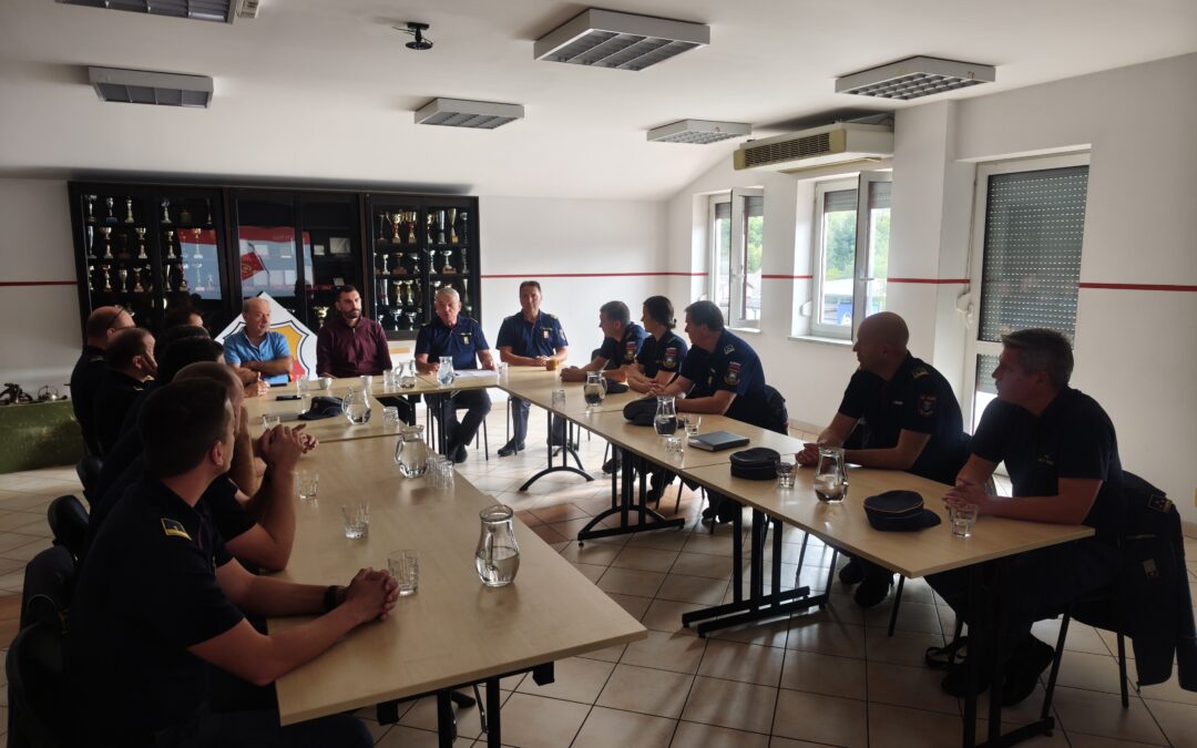 Obisk predsednika in poveljnika GZS